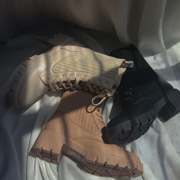 🆕️Neutrally in Love// bone combat boot - Picture 2 of 7